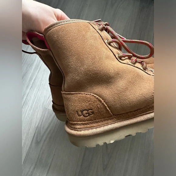 UGG NEUMEL HIGH‎ CHESTNUT BOOTS - WOMEN'S size 8 - Picture 5 of 7